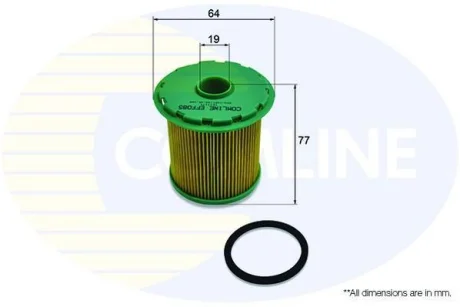 Comline - Фільтр палива (аналогWF8254/KX81D) COMLINE EFF085