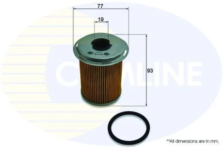 Comline - Фільтр палива (аналогWF8315/KX183D) COMLINE EFF119