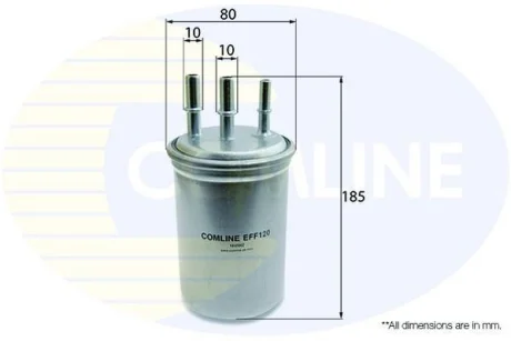 Comline - Фільтр палива (аналогWF8268/KL446) COMLINE EFF120