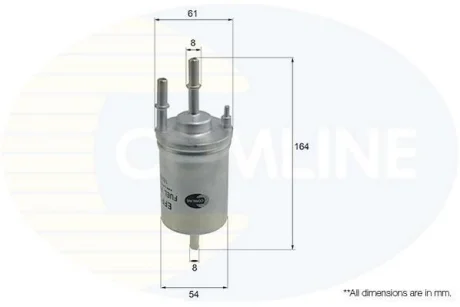 Comline - Фільтр палива (аналогWF8317/KL156/3) COMLINE EFF144