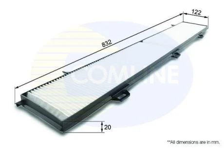 Comline - Фільтр салону COMLINE EKF107
