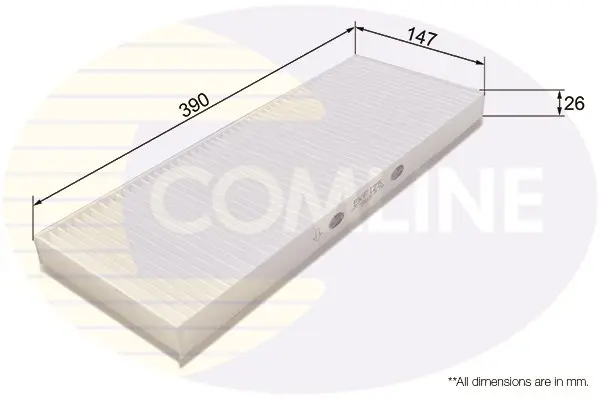 Comline - Фільтр салону (аналогWP6808/LA45) COMLINE EKF125 (фото 1)