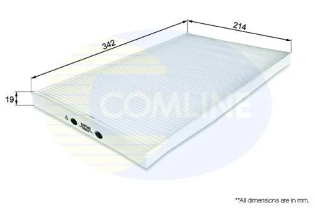 Comline - Фільтр салону (аналогWP6872/LA58) COMLINE EKF140