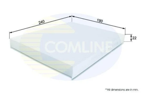 Comline - Фільтр салону (аналогWP9360/LAK463) COMLINE EKF151