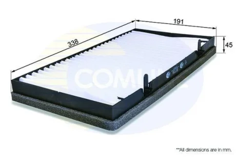 Comline - Фільтр салону (аналогWP9246/LA382) COMLINE EKF156