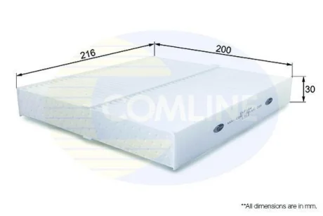 Comline - Фільтр салону (аналогWP9294) COMLINE EKF194
