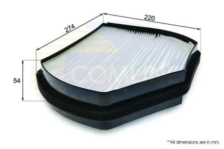Comline Фільтр салону COMLINE EKF197