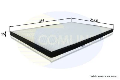 Comline Фільтр салону COMLINE EKF246