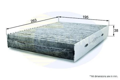 Comline Фільтр салону COMLINE EKF304A