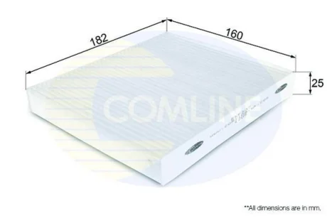 Comline Фільтр салону COMLINE EKF307