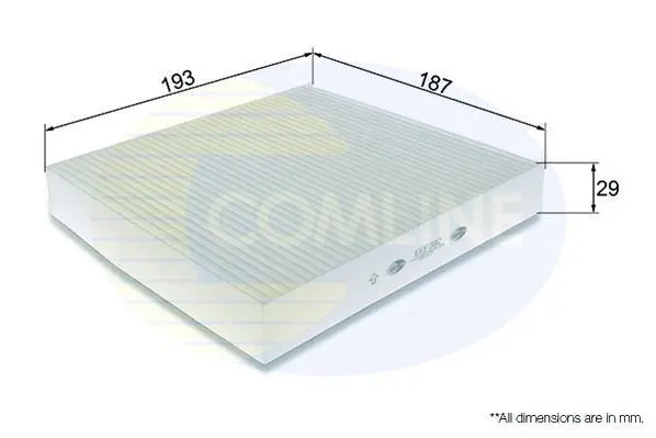 Comline Фільтр салону COMLINE EKF382 (фото 1)