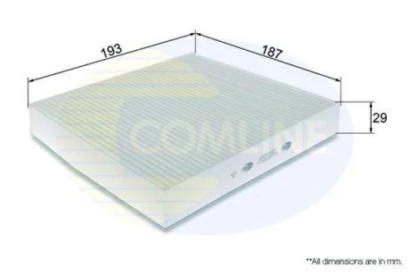 Comline Фільтр салону COMLINE EKF382