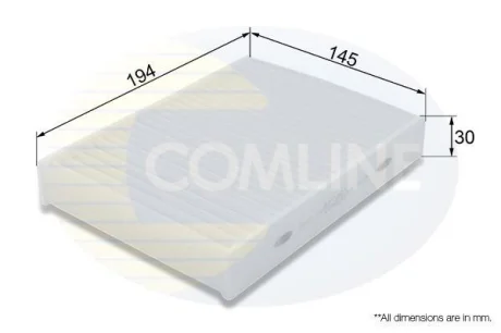 Comline - Фільтр салону (аналогWP2132) COMLINE EKF404