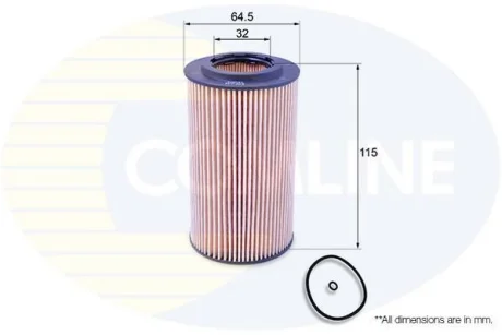 Comline - Фільтр оливи (аналогWL7228/OX153D1) COMLINE EOF031