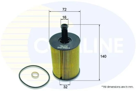 Comline - Фільтр оливи (аналогWL7296/OX188D) COMLINE EOF087