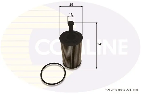 Comline - Фільтр оливи (аналогWL7299/OX193D) COMLINE EOF088 (фото 1)
