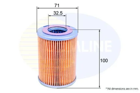 Comline Фільтр оливи COMLINE EOF118