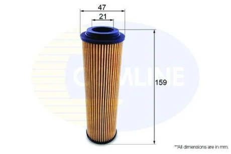Comline - Фільтр оливи (аналогWL7322/OX183/1D) COMLINE EOF168