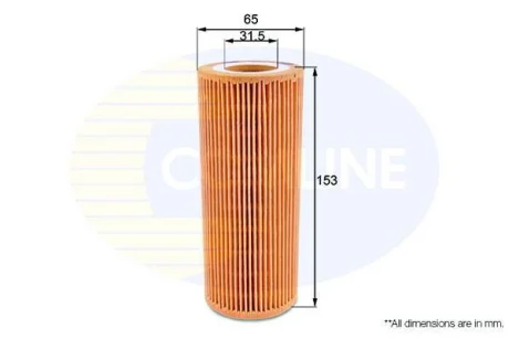 Comline - Фільтр оливи (аналогWL7406/OX177/3D) COMLINE EOF170