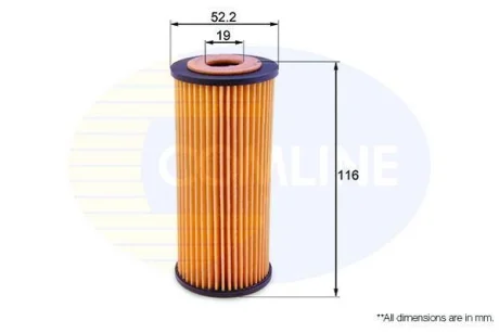 Comline - Фільтр оливи (аналогWL7288) COMLINE EOF183
