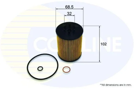 Comline - Фільтр оливи (аналогWL7449/OX367D) COMLINE EOF198