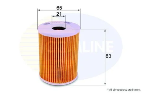 Comline - Фільтр оливи (аналогWL7458) COMLINE EOF205