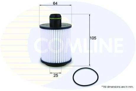 Comline - Фільтр оливи (аналогWL7463/OX559D) COMLINE EOF238