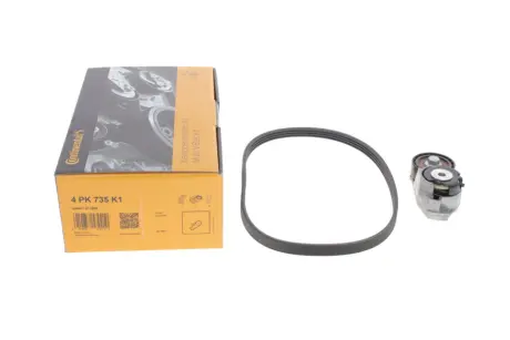 Комплект ременя генератора Ford Transit 2.0 TDCi 00-06 CONTINENTAL Contitech 4PK735K1