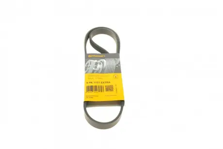 Ремінь генератора Volvo S40/S60/S80/V40/V60/V70/XC60/XC70 00- (5PK1121) CONTINENTAL Contitech 5PK1121 EXTRA