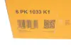 Натяг паса (комплект) Contitech 6PK1033K1 (фото 7)