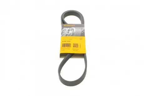 Ремінь генератора Renault Kangoo 1.9dTi/dCi 00-/Peugeot 107 1.0 05-14/Toyota Aygo/Yaris 1.0/1.8 05- CONTINENTAL Contitech 6PK1210