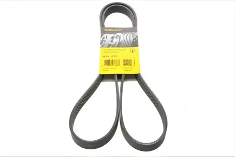 Ремінь генератора Opel Astra J/Corsa D 1.7CDTI 09-15/Ford Focus 1.8TDCi 98-04 CONTINENTAL Contitech 6PK1715