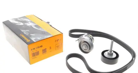 Комплект (ремінь+ролики))) CONTINENTAL Contitech 6PK1733K3
