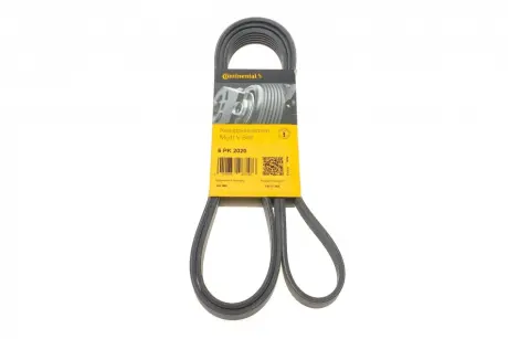 Ремінь генератора MB Vito OM601/602 (AC)/ M111 (PS) CONTINENTAL Contitech 6PK2020