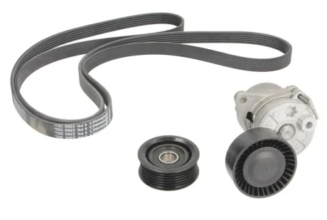 Комплект ременя генератора MB C-class (W203) 2.2-2.7 CDI (OM611/OM612) 00- (6PK2260) CONTINENTAL Contitech 6PK2260K2