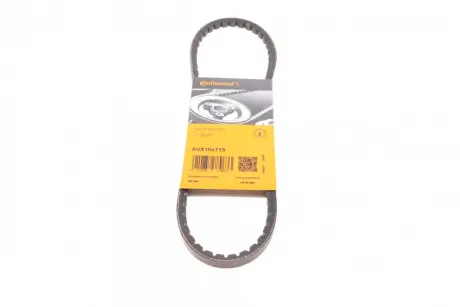 Ремінь генератора Fiat Ducato/Citroen Jumper 1.9D/2.0 94-01 CONTINENTAL Contitech AVX10X715