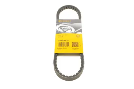 Ремінь генератора Hyundai Accent 00-10/Kia Cerato/Rio 1.4-1.6 04- CONTINENTAL Contitech AVX13X670