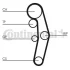 Комплект пасу ГРМ з насосом Audi A4/Skoda Octavia/ CONTINENTAL Contitech CT1028WP9 (фото 3)