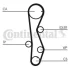 Комплект ГРМ + помпа Hyundai Accent/Santa Fe 1.5/2.0 CRDi 02-06/Kia Sportage 2.0 CRDi 04- (28x123z) CONTINENTAL Contitech CT1099WP2 (фото 3)