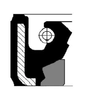 Сальник 30X50X10 ="" CORTECO 01034350B