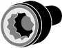 Болти головки (к-кт 10шт.) Toyota Corolla/Rav 4/Avensis 1.4/1.6/1.8 99- (M10x147mm) CORTECO 016771B (фото 1)