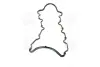 Прокладка піддону Ford Escort V/VI/VII 1.6-1.8 92-00 CORTECO 023896H (фото 2)