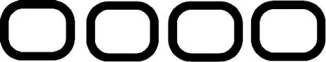 Прокладка впускний колектор 1 шт Fiat 1.6 16V (4) CORTECO 026494H