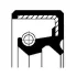 Сальник маточини колеса (40x62x10) NEW HOLLAND S 110, T6000, T6020, T6030, T6040, TD 5030, TD 5040, TD 5050, TD 75D, TD 80, TD 85D, TD 90, TD 95, TL 100, TL 80, TL 90, TS100A CO CORTECO 12011160B (фото 1)