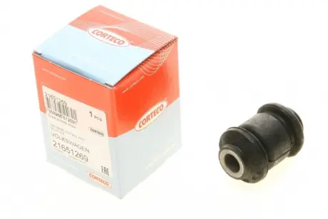 Сайлентблок важеля (переднього/знизу/спереду))) Audi/Skoda/VW 88- CORTECO 21651269