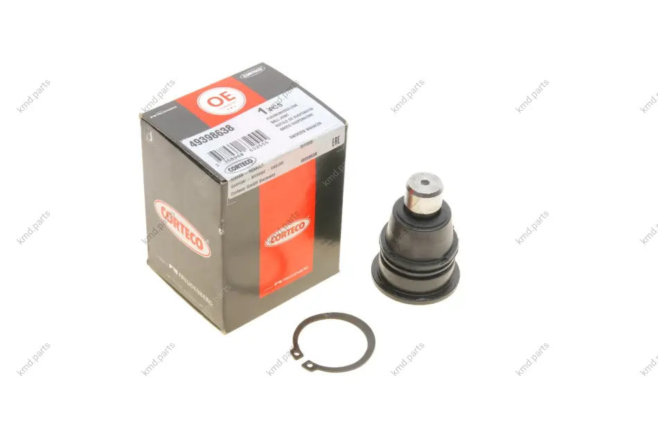 Опора кульова (передня/знизу) Renault Kadjar 15-/Nissan Qashqai/X-Trail 07-/Murano CORTECO 49398638 (фото 1)