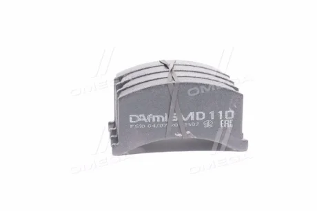 Колодка гальм. передн. Таврія ЗАЗ 1102 DAFMI / INTELLI D110SM