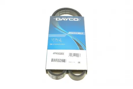 Ремінь генератора Fiat Ducato/Peugeot Boxer 2.2JTD/HDi 06- DAYCO 4PK922EE