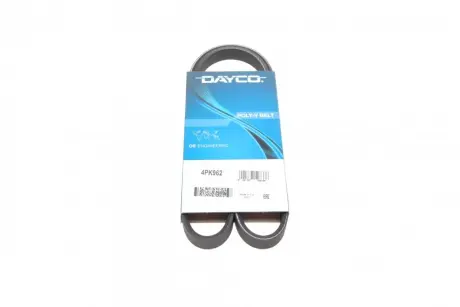 Ремінь генератора Fiat Brava 1.6 16V 95-01/Peugeot 205/305 83-89/Renault Espace/Laguna 3.0 96-01 DAYCO 4PK962