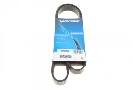 Ремінь П-клиновий ="" DAYCO 6PK1160